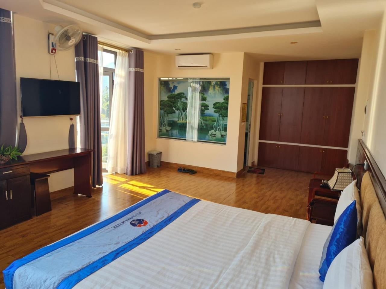 Minh Son Hotel Ta Lan Than Extérieur photo